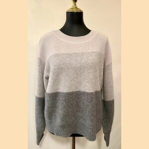 Tahari 100% 2-ply Cashmere Crew Neck Pullover Sweater Size Medium NWOT